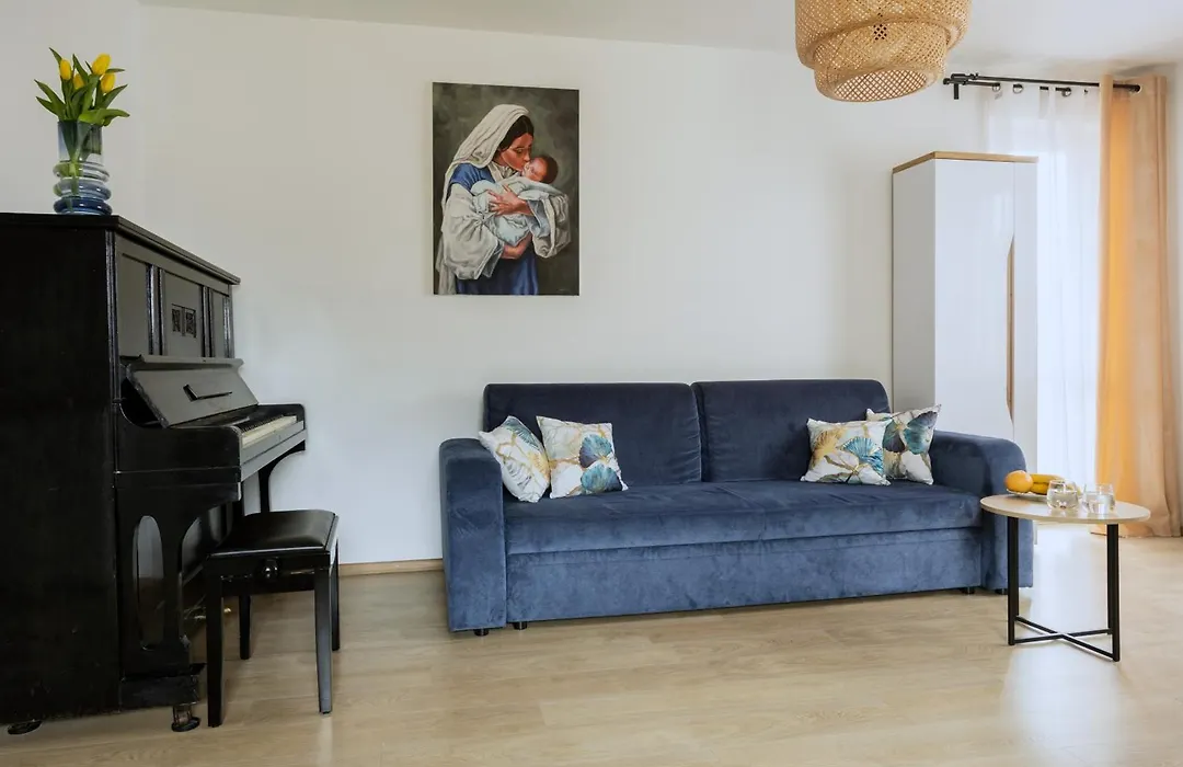 Miriam Piano Apartment With Parking - Krakow Borkowska-1